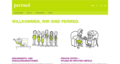 Desktop Screenshot of permed.ch